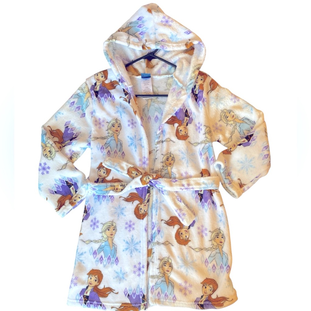 Kids Disney Frozen 2 robe with Elsa and Anna